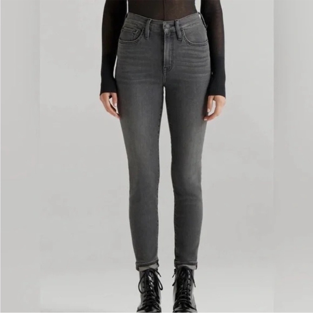 Edwin Women's Candice High Rise Skinny Leg‎ Denim Jeans Washed Black size 29 NWT